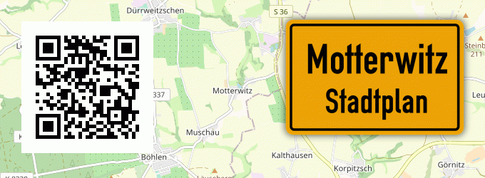Stadtplan Motterwitz