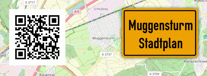 Stadtplan Muggensturm