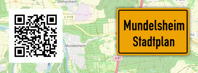 Stadtplan Mundelsheim