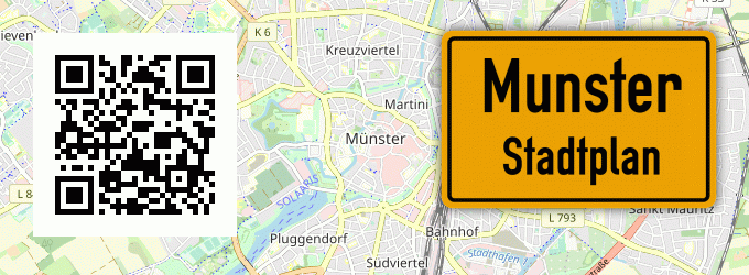 Stadtplan Munster