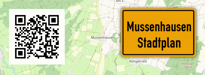 Stadtplan Mussenhausen
