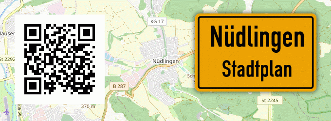 Stadtplan Nüdlingen