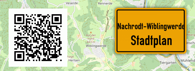 Stadtplan Nachrodt-Wiblingwerde