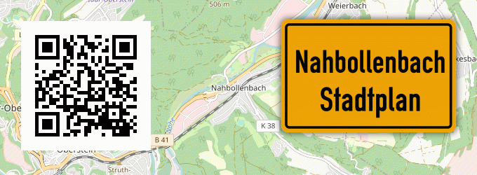 Stadtplan Nahbollenbach