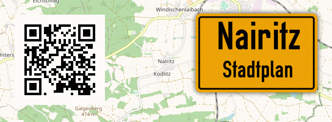 Stadtplan Nairitz