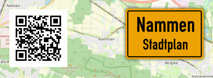 Stadtplan Nammen