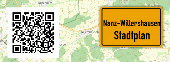 Stadtplan Nanz-Willershausen
