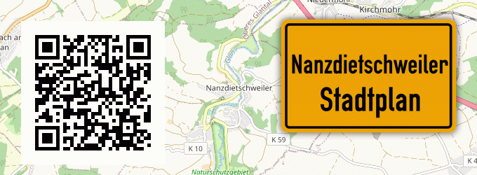 Stadtplan Nanzdietschweiler