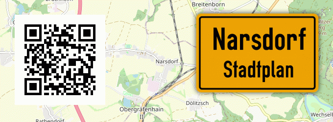 Stadtplan Narsdorf