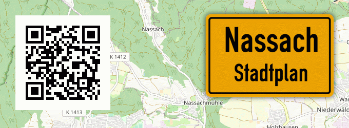 Stadtplan Nassach