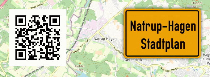 Stadtplan Natrup-Hagen