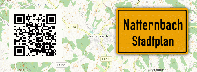 Stadtplan Natternbach