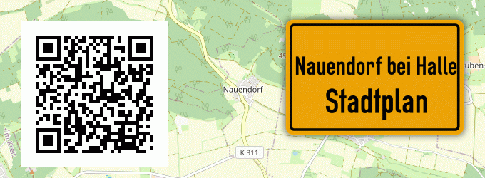 Stadtplan Nauendorf bei Halle