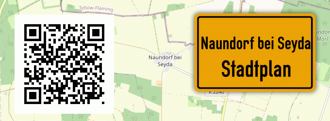 Stadtplan Naundorf bei Seyda