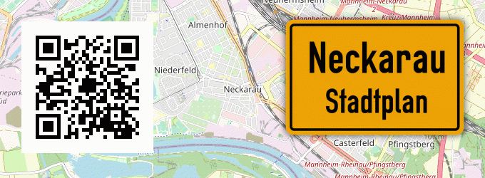 Stadtplan Neckarau