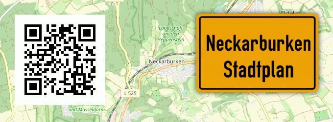 Stadtplan Neckarburken