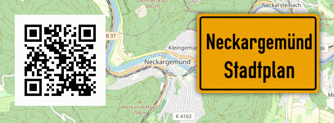 Stadtplan Neckargemünd