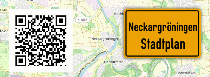 Stadtplan Neckargröningen