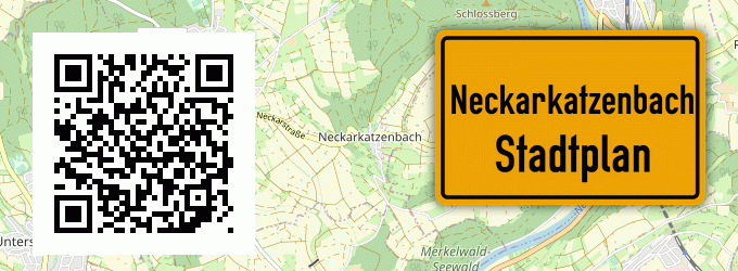 Stadtplan Neckarkatzenbach