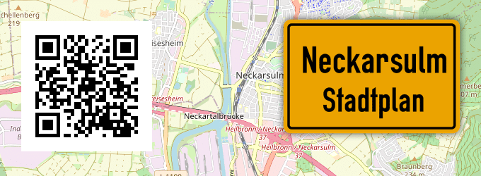 Stadtplan Neckarsulm