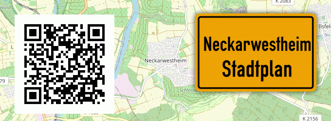 Stadtplan Neckarwestheim