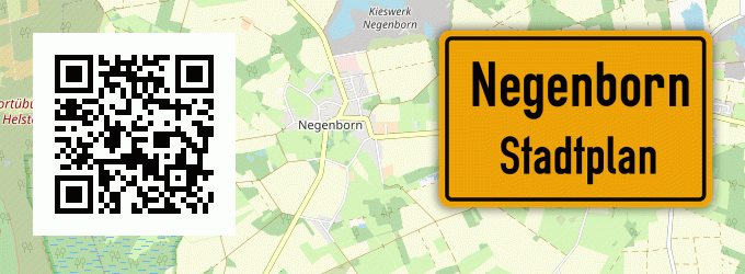 Stadtplan Negenborn, Kreis Einbeck