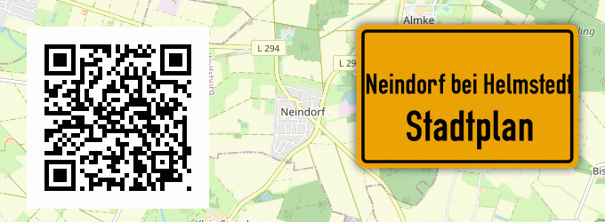 Stadtplan Neindorf bei Helmstedt