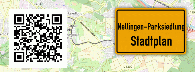 Stadtplan Nellingen-Parksiedlung