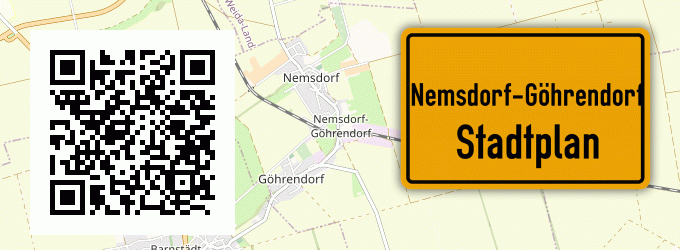 Stadtplan Nemsdorf-Göhrendorf