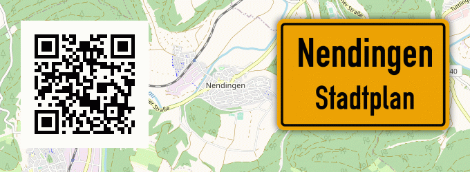 Stadtplan Nendingen