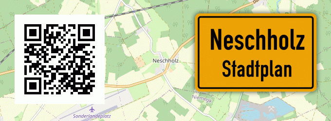 Stadtplan Neschholz
