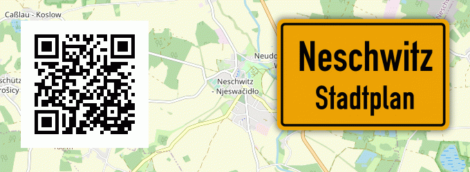 Stadtplan Neschwitz