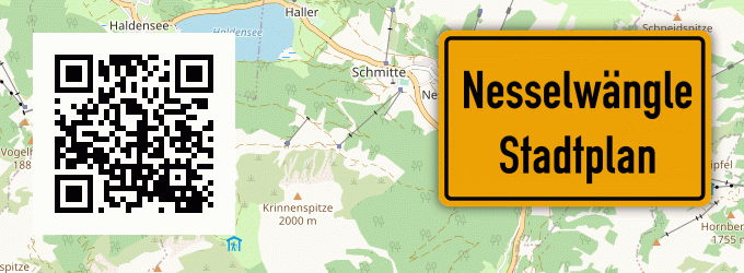 Stadtplan Nesselwängle