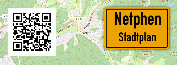 Stadtplan Netphen
