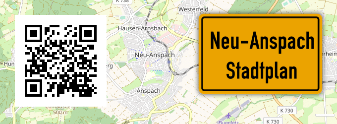 Stadtplan Neu-Anspach