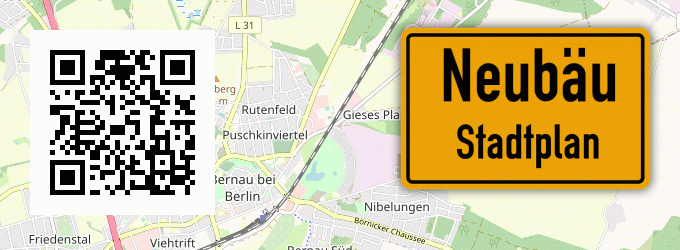 Stadtplan Neubäu