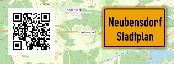 Stadtplan Neubensdorf