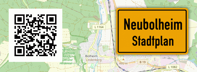 Stadtplan Neubolheim