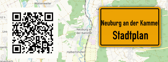 Stadtplan Neuburg an der Kammel