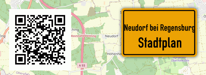 Stadtplan Neudorf bei Regensburg