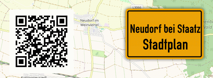 Stadtplan Neudorf bei Staatz
