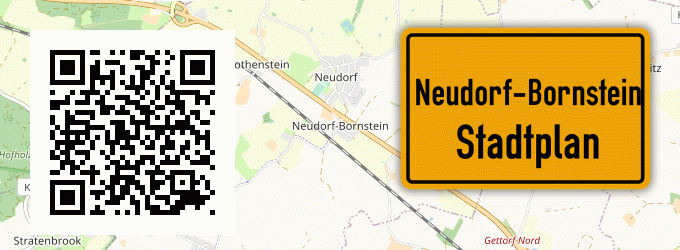 Stadtplan Neudorf-Bornstein