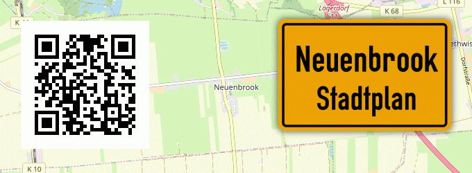 Stadtplan Neuenbrook, Holstein