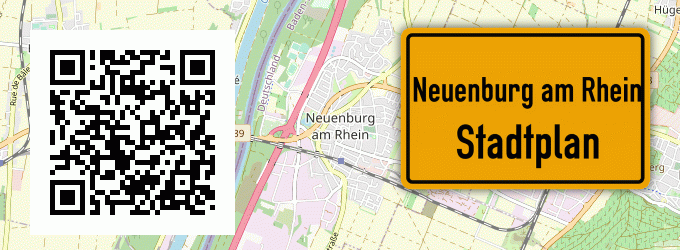 Stadtplan Neuenburg am Rhein