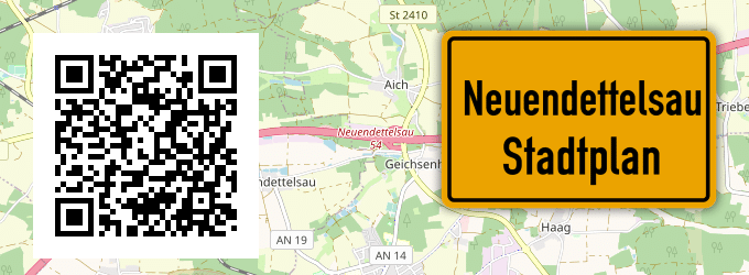 Stadtplan Neuendettelsau