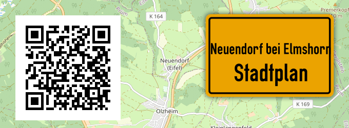 Stadtplan Neuendorf bei Elmshorn