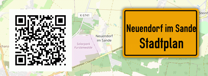 Stadtplan Neuendorf im Sande