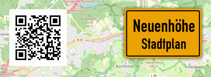 Stadtplan Neuenhöhe