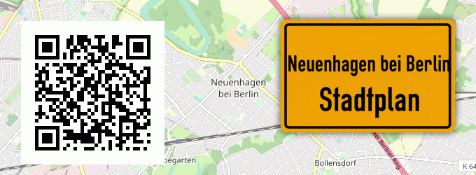 Stadtplan Neuenhagen bei Berlin