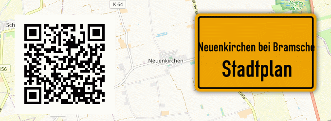 Stadtplan Neuenkirchen bei Bramsche